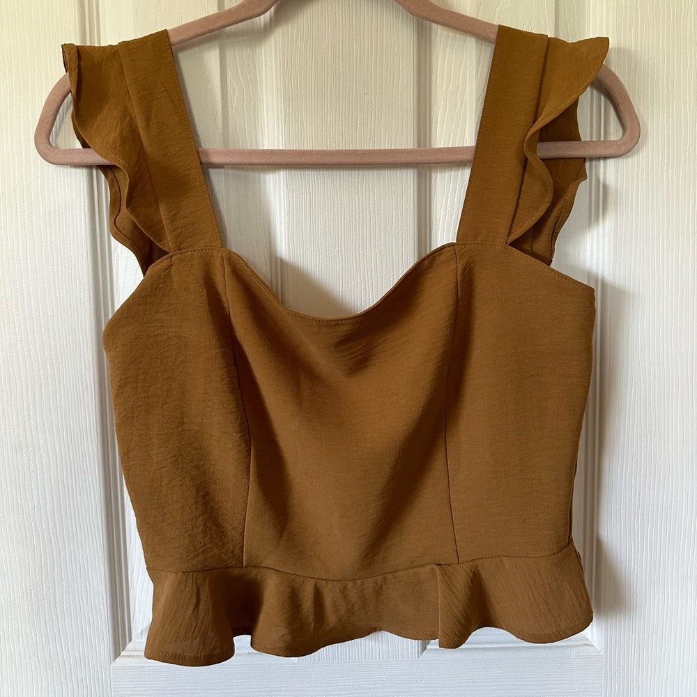 Altar’d State Frilly Crop Top